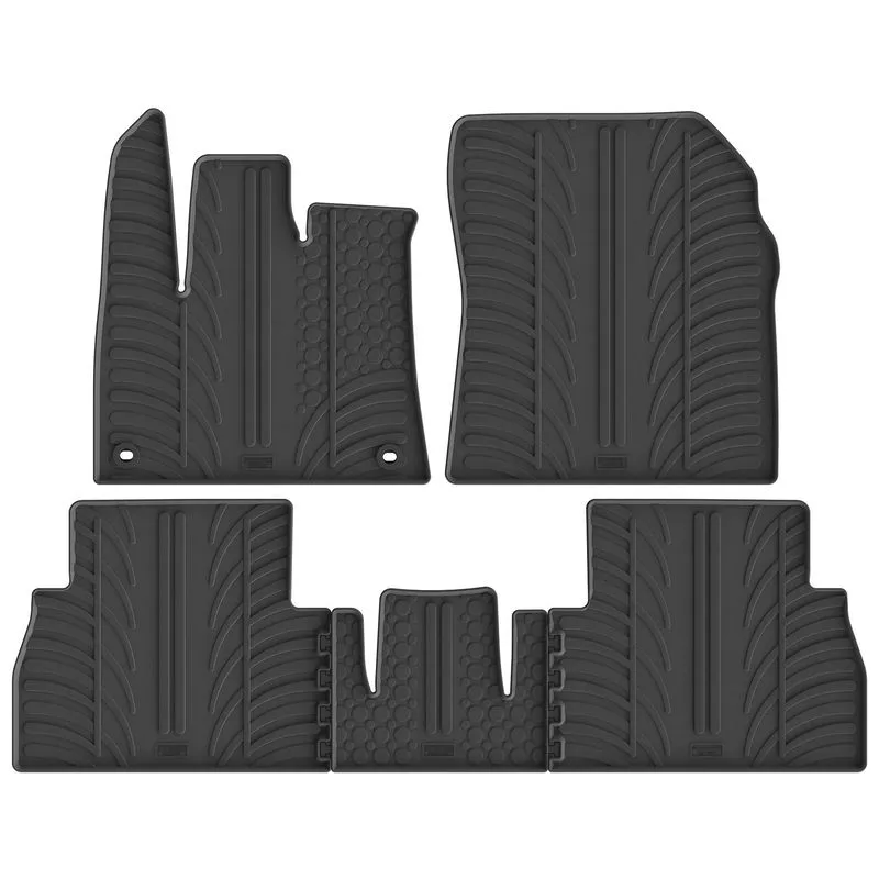 Patosnice gumene CITROEN Berlingo /5 putnicki / OPEL Combo /PEUGEOT Rifter Hatchback, 5door 18->/TOYOTA Proace City 20->/FIAT Doblo 23-> ( hatchback, 5door, manual &amp; automatic, XL&amp;2L) OVAL FIXINGS - GLEDRING