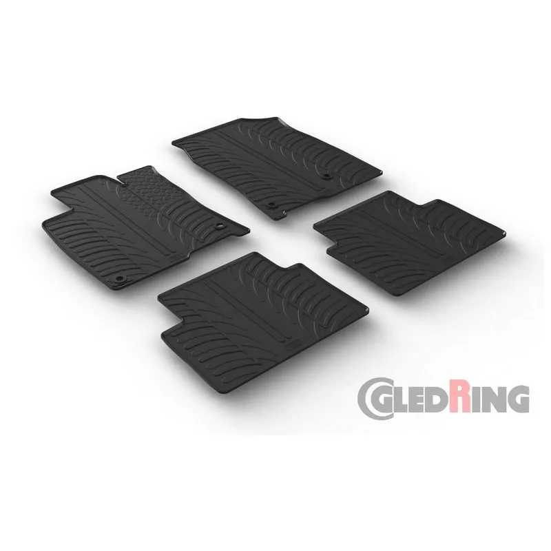 Patosnice gumene HONDA Civic 05.2017-05.2021 (Hatchback&amp;Sedan) - GLEDRING