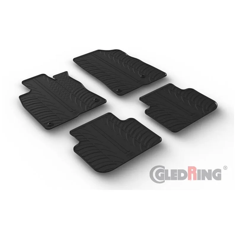 Patosnice gumene HONDA Civic e:HEV HB 06.2021-> (automatic) - GLEDRING