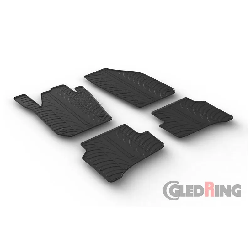 Patosnice gumene ŠKODA Fabia III 2014-11.2021 - GLEDRING