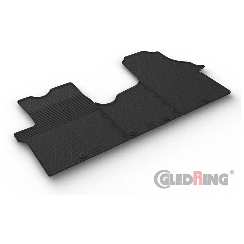 Patosnice gumene OPEL Vivaro Van Pass. 14-19/ RENAULT Trafic Van Pass. 14-21->/ FIAT Talento Van Pass. 16-20/ NISSAN NV300 Van Pass. 16-21 1st row - GLEDRING