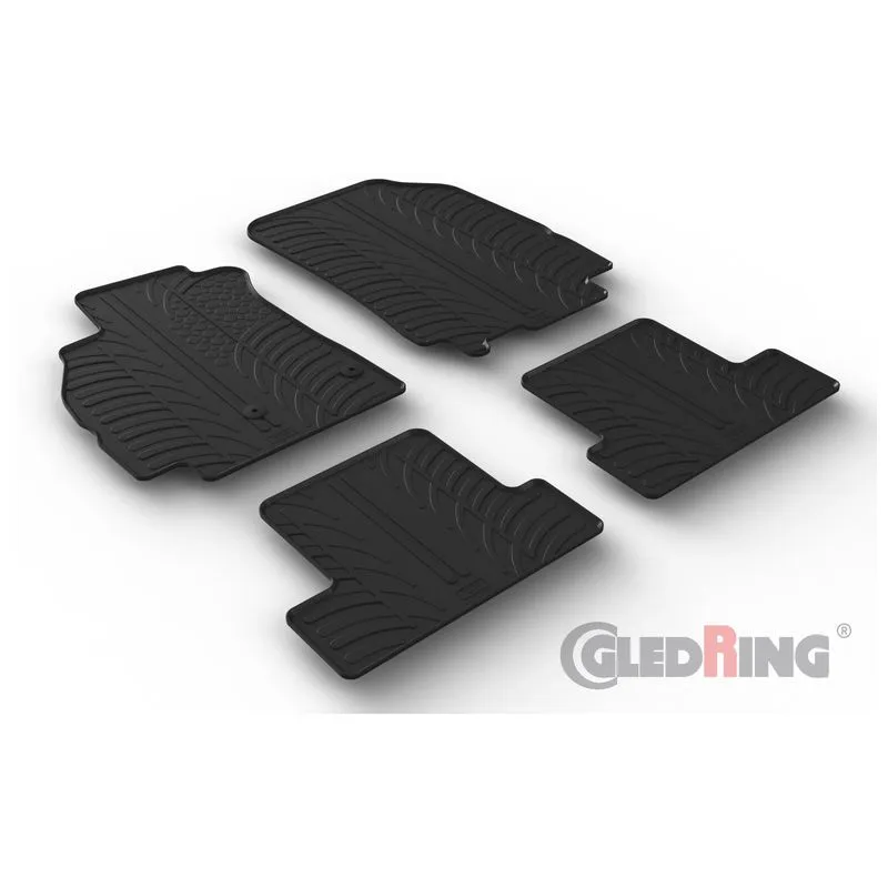 Patosnice gumene RENAULT Megane III HB/Megane III Coupe 2008-01.2016 - GLEDRING