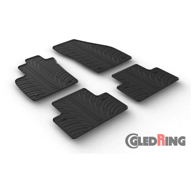 Patosnice gumene Volvo V50 / S40 2004-2011 / C30 2006-2013 - GLEDRING