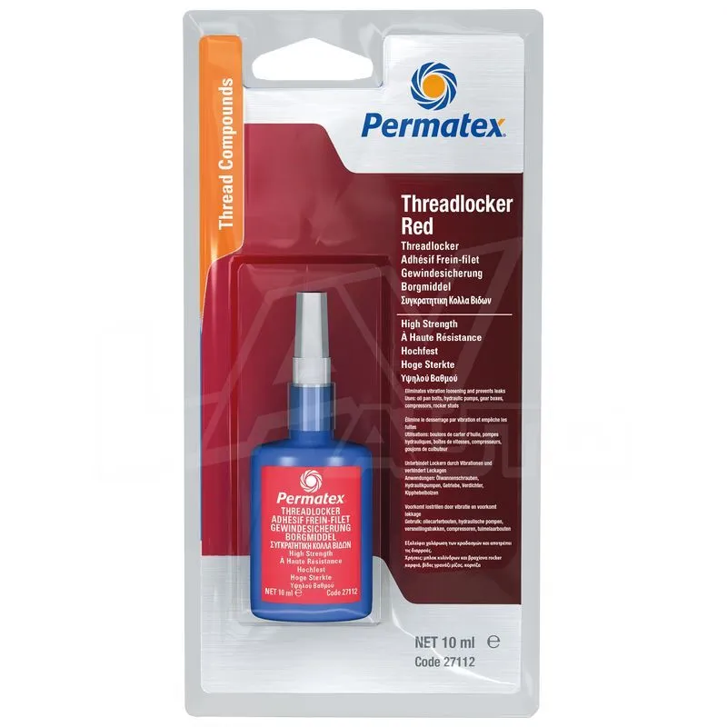 PERMATEX osigurač za navoje crveni 10 ml