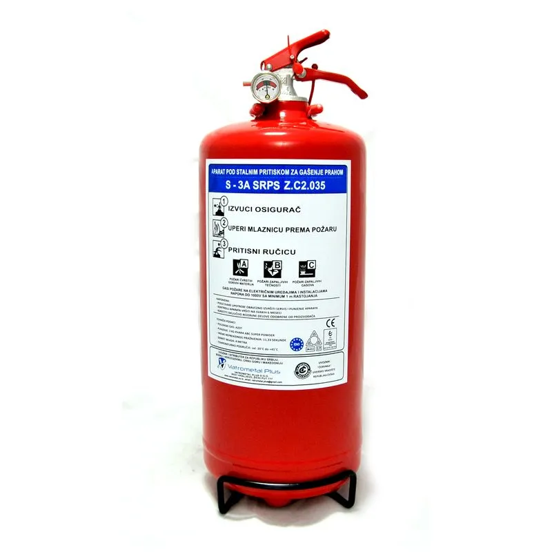 Protivpožarni aparat S-3 VATROMETAL+