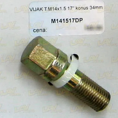 Šraf točka M14x1.5 34mm ključ 17 konus
