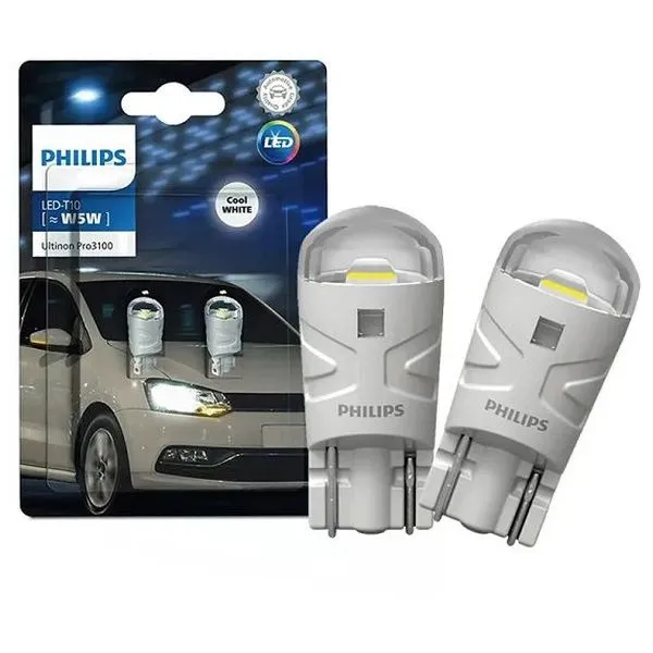 Sijalica 12V LED W5W ubodna PHILIPS Cool White