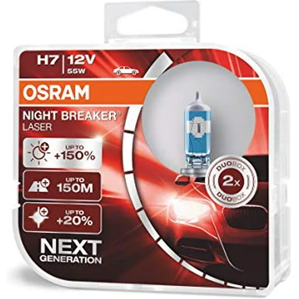 Sijalica H7 +150% OSRAM Night Breaker Laser - 2 kom.