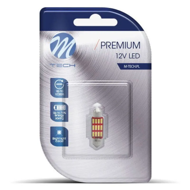 Sijalica LED Canbus sofitna 36mm M-TECH - Premium