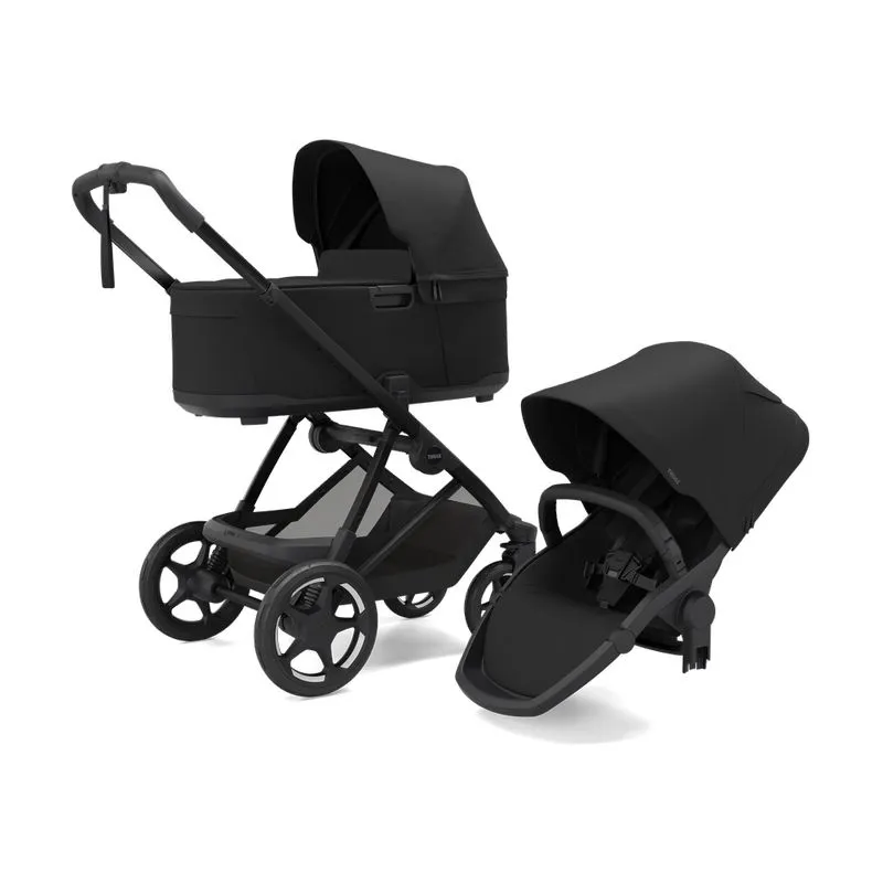 THULE Charm 2-in-1 set dečija kolica i kolevka - black