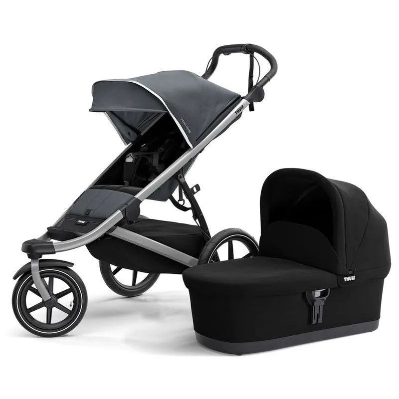 THULE Urban Glide set dečija kolica i kolevka - Dark Shadow