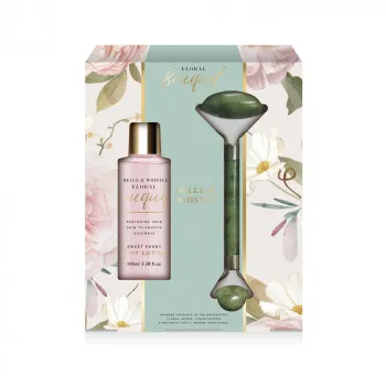 BELLE set Face roller+Body lotion 100ml SKSF35648