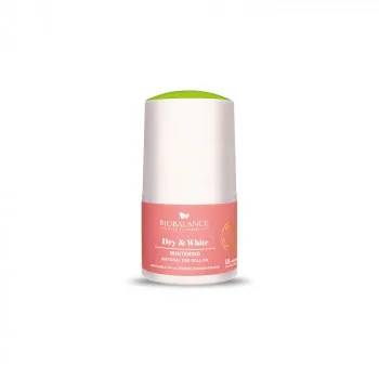 BIOBALANCE Dry & White Whitening Natural Deo Roll On 50 ml