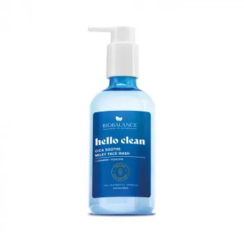 BIOBALANCE Hello Clean Cica Soothe Milky Face Wash 250 ml
