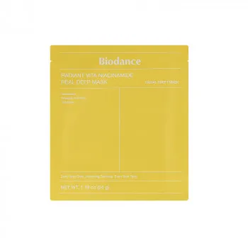 BIODANCE Radiant Vita Niacinamide Real Deep Mask 34gr