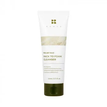 BRMUD Relief Mud Pack To Foam Cleanser 110ml