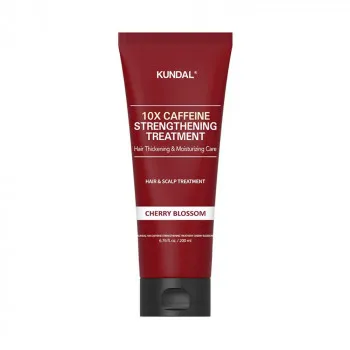 KUNDAL 10XCaffeine Strengthening Treatment 200ml Cherry Blossom