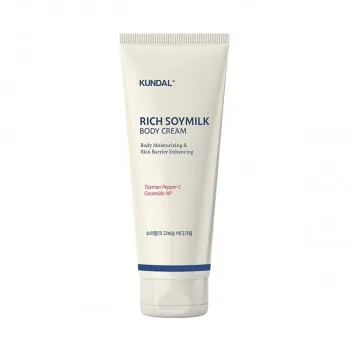 KUNDAL Rich Soymilk Body Cream 200ml Mellow Vanilla