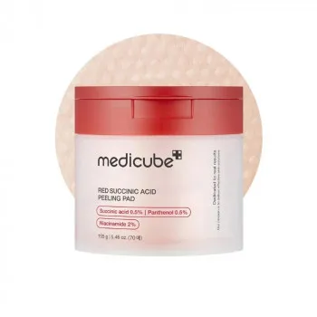 MEDICUBE Red Succinic Acid Peeling Pad 70pcs/155g