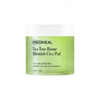 Mediheal Tea Tree Biome Blemish Cica Pad 70ea/170ml