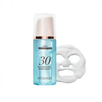 MENOKIN 30 Seconds Quick Bubble Mask Moist 95ml