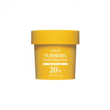 P.CALM Tumeric Bubble Deep Mask 90g