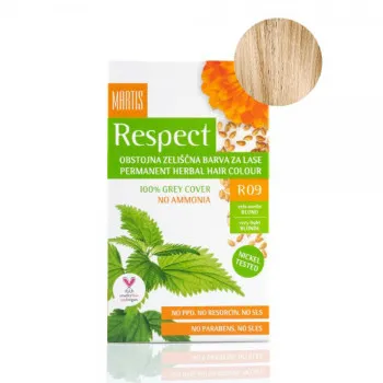 Respect boja za kosu 09 vrlo svetlo plava