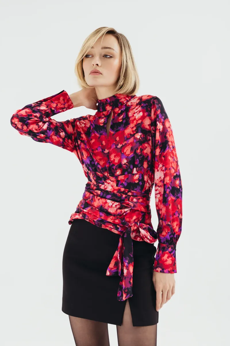 Šarena bluza na vezivanje
