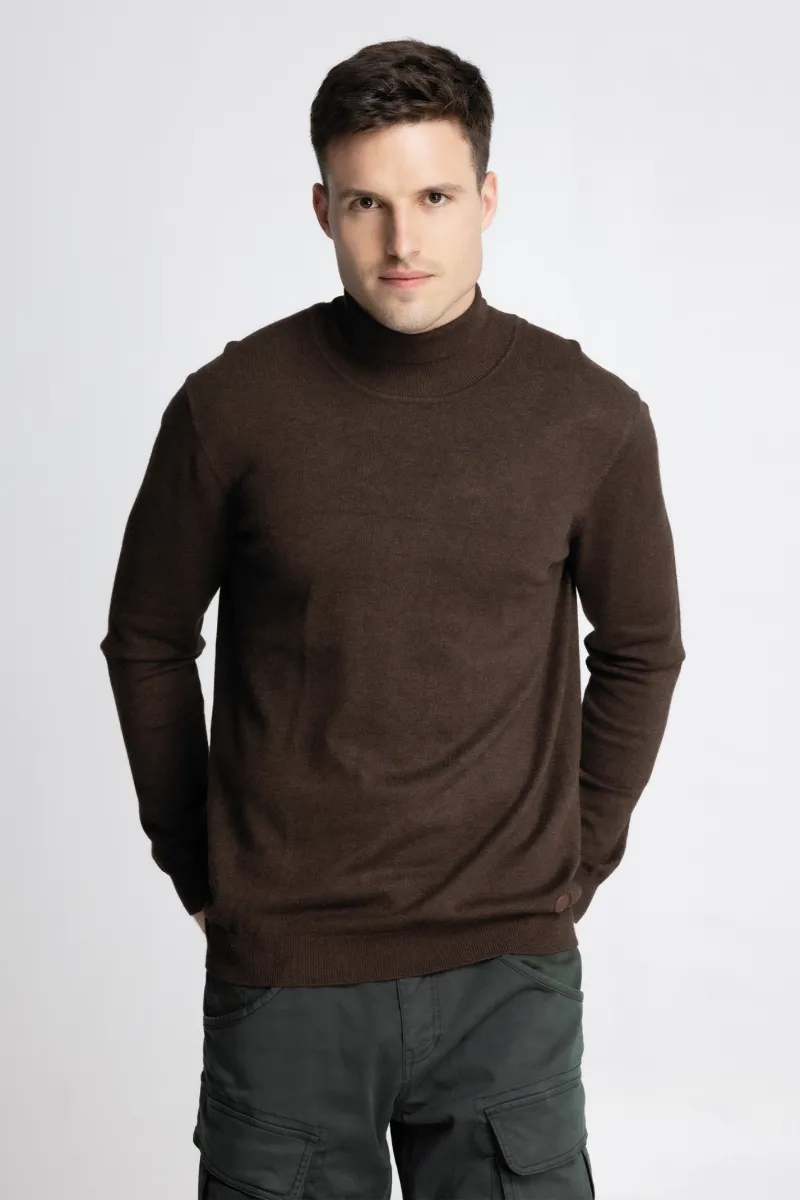 Braon muška regular fit rolka