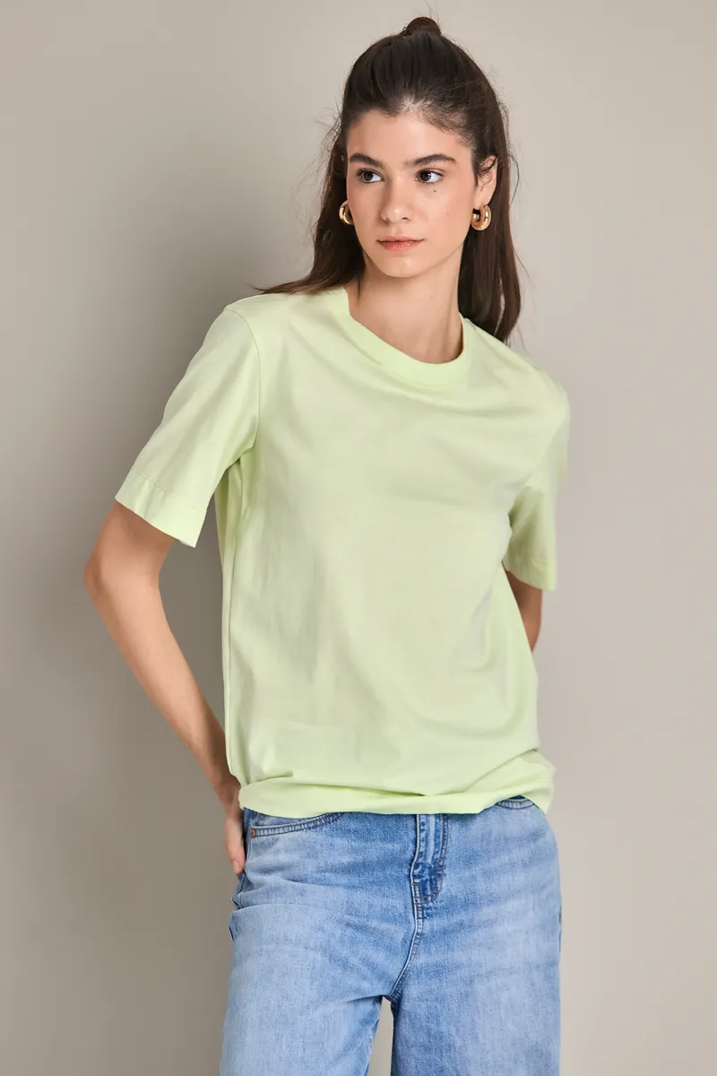 Ženska pamučna majica regular fit kroja