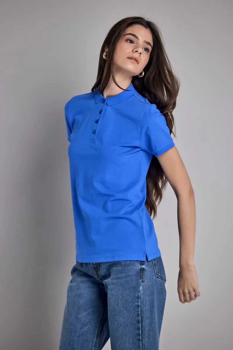 Ženska pamučna polo majica