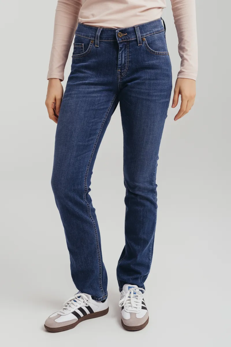 Ženske slim fit farmerice sa ravnim nogavicama -model 202