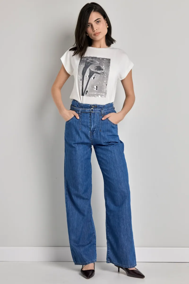 Ženske wide leg farmerke - model 276