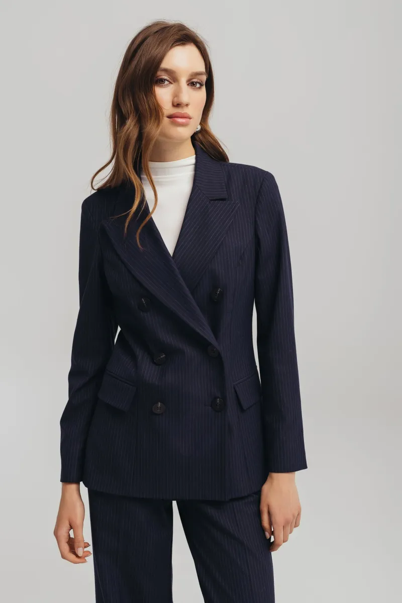 Ženski sako na pruge