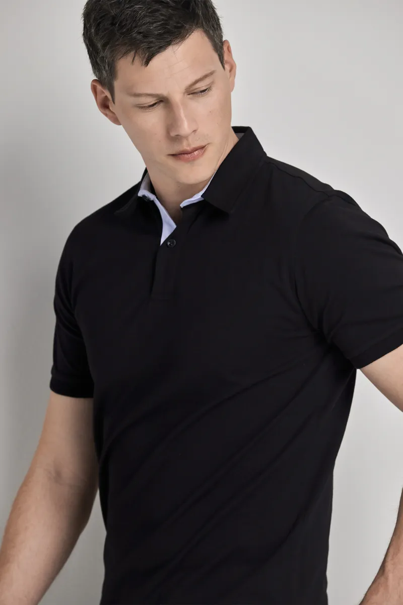 Muška pamučna slim fit polo majica