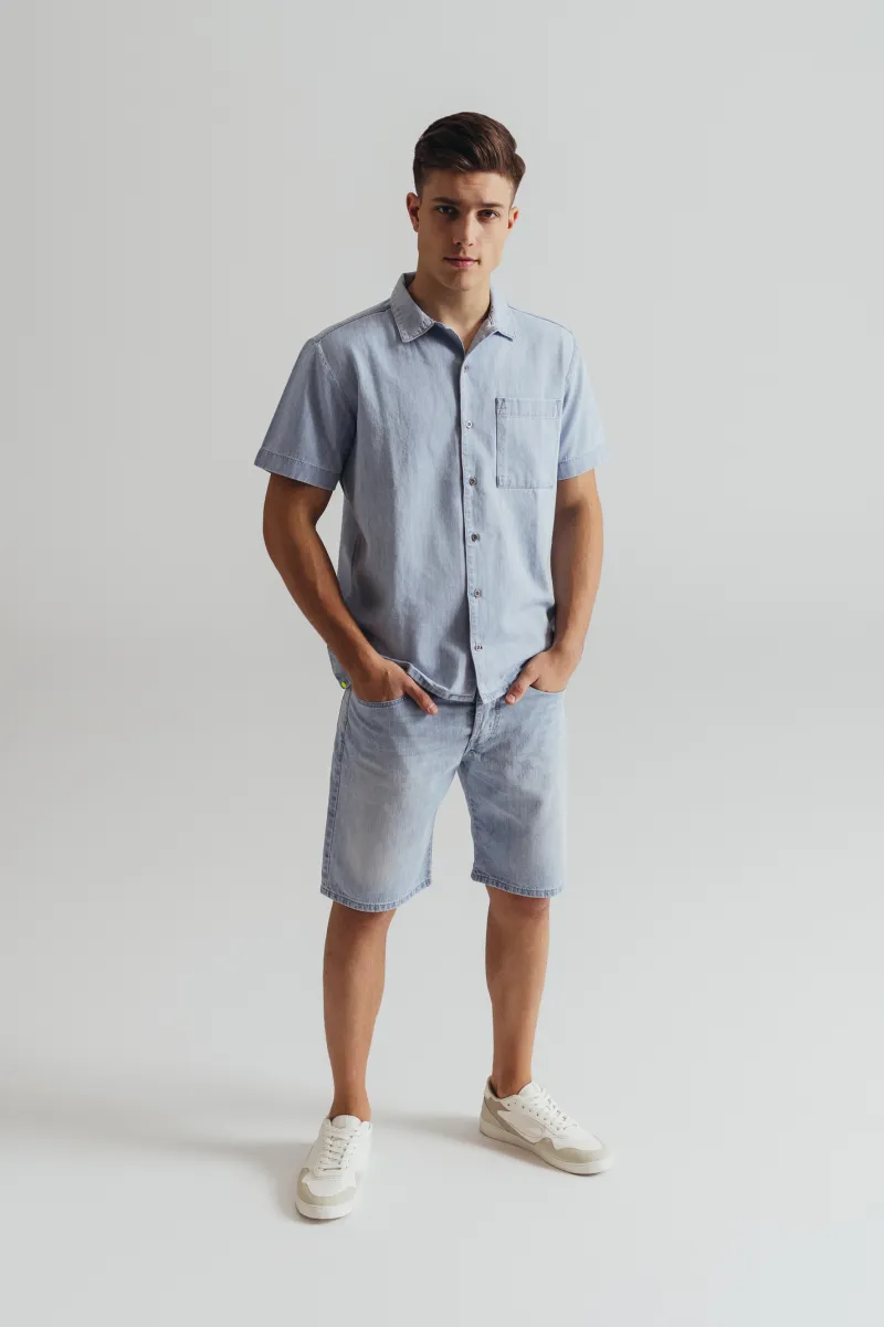 Muške oversized denim bermude