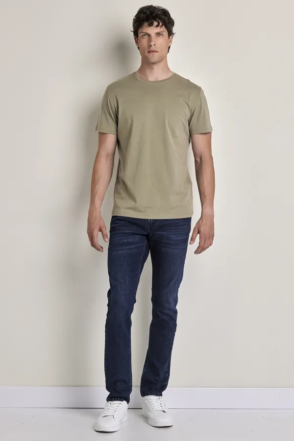 Muške skinny fit farmerke medium struka - model 131