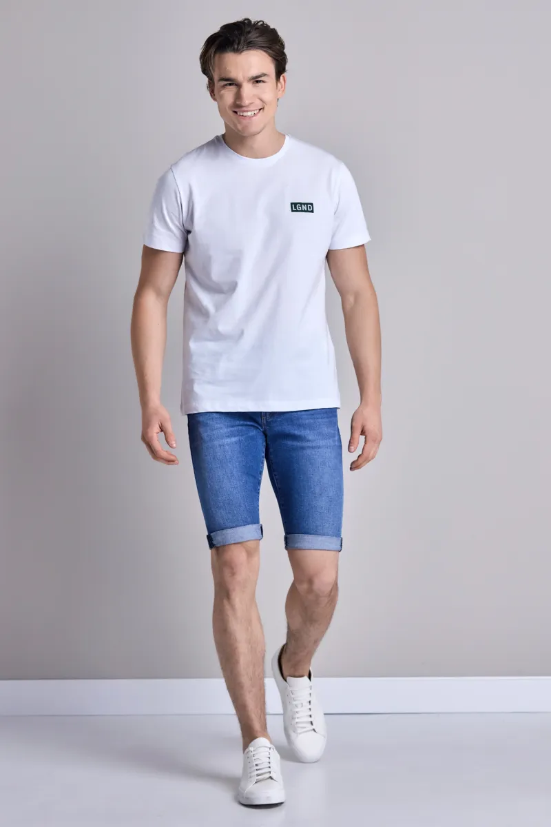 Muške slim fit teksas bermude