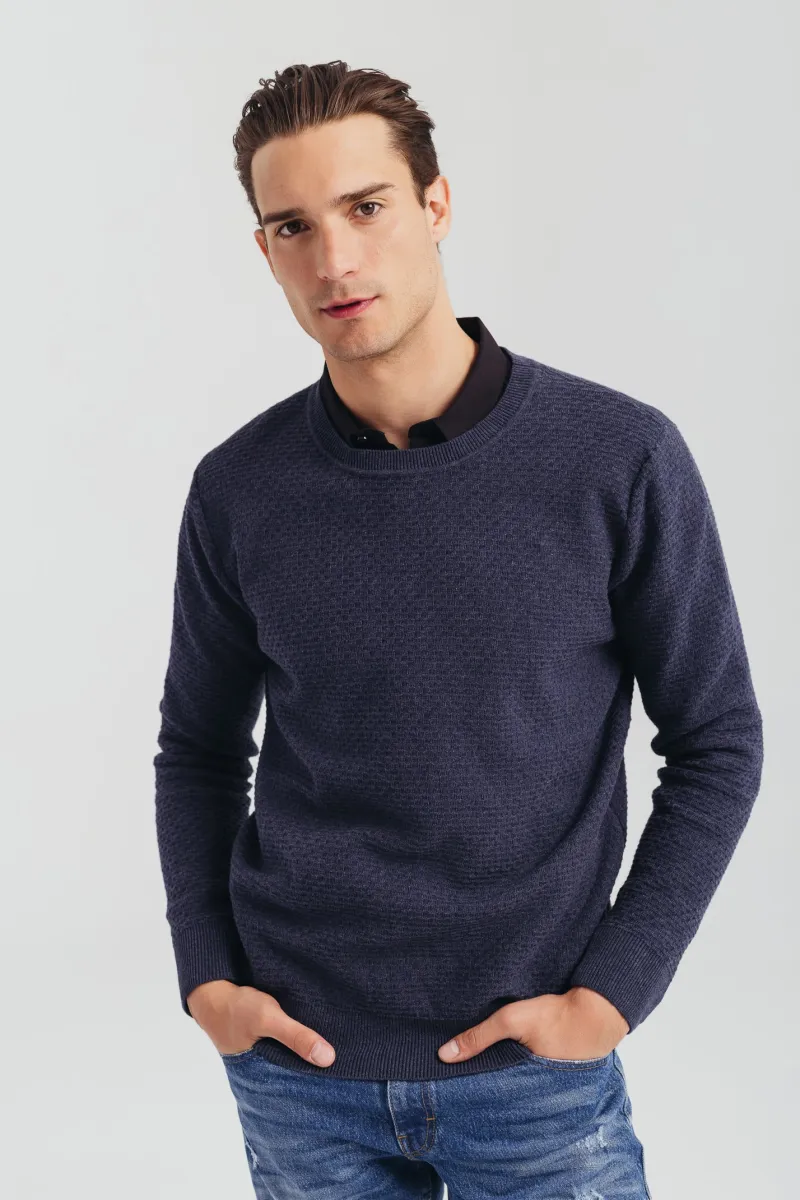 Muški plavi džemper