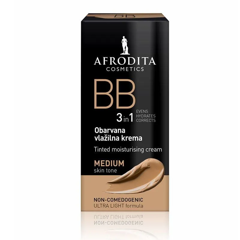 Afrodita bb tonirana vlažna krema medium 30ml