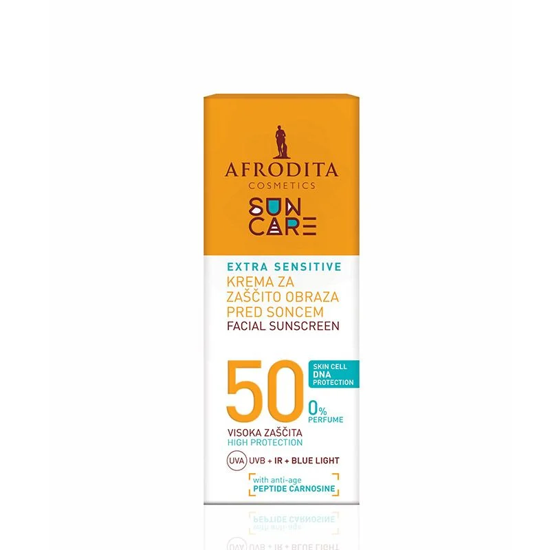 Afrodita SUN CARE Krema extra sensitive SPF50 50ml