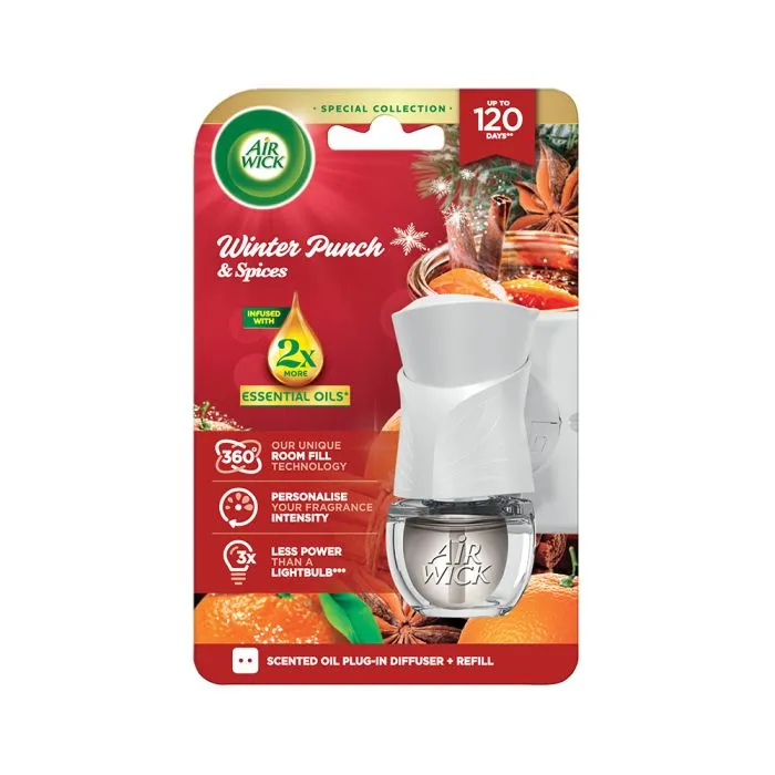 Air Wick Električni komplet Winter Punch 19ml