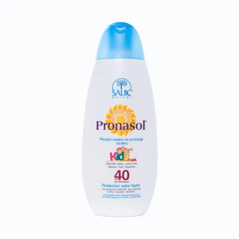 Šaljić Pronasol Kids prirodan melem za decu SPF 40200 ml