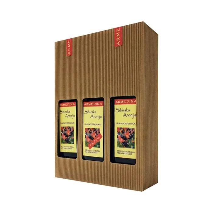 Armedina Sibirska Aronija pasterizovan sok 2+1 paket