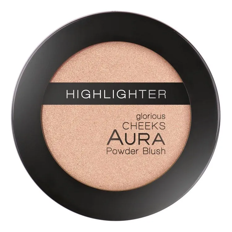 Aura Glorious Cheeks kompkatni prah visokog sjaja 219 Golden Spice