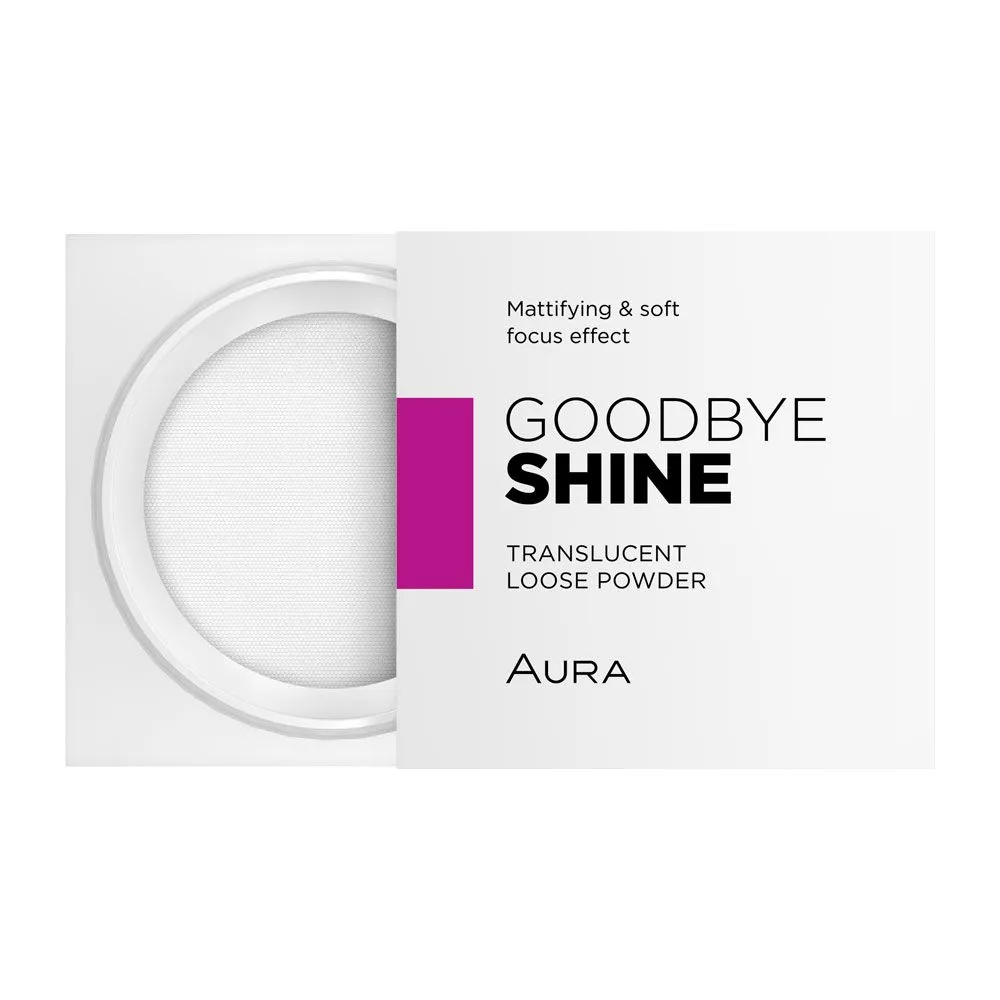 Aura translucentni puder u prahu za matiranje kože lica goodbye shine