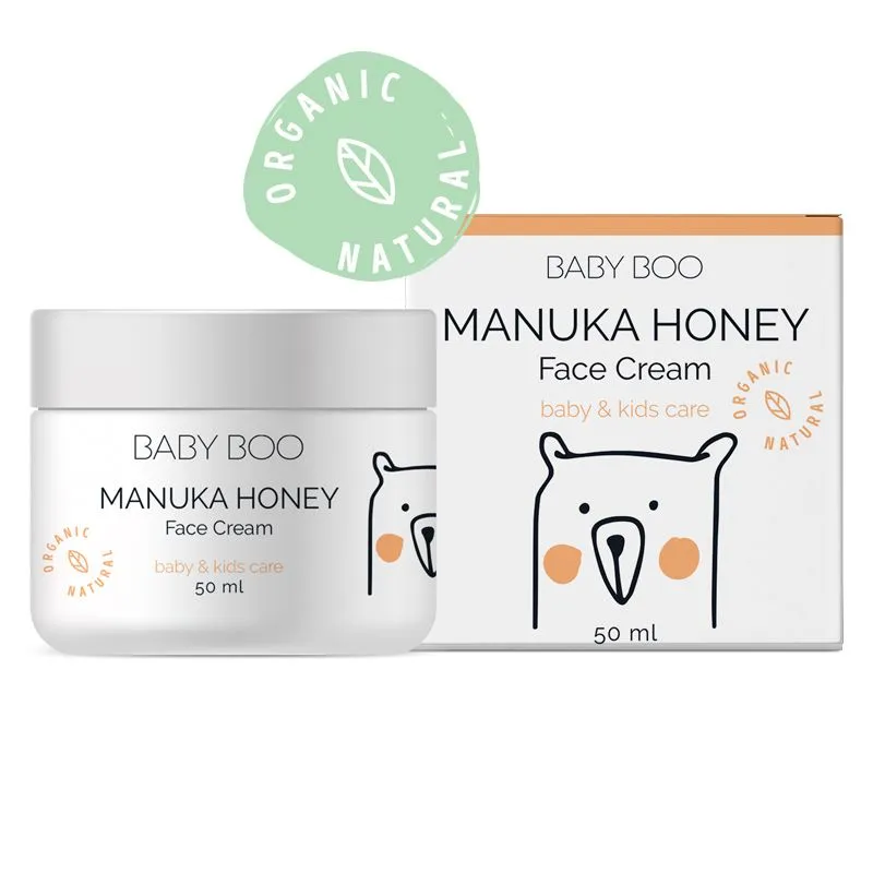 Baby Boo prirodna i organska krema za lice sa manuka medom 50ml