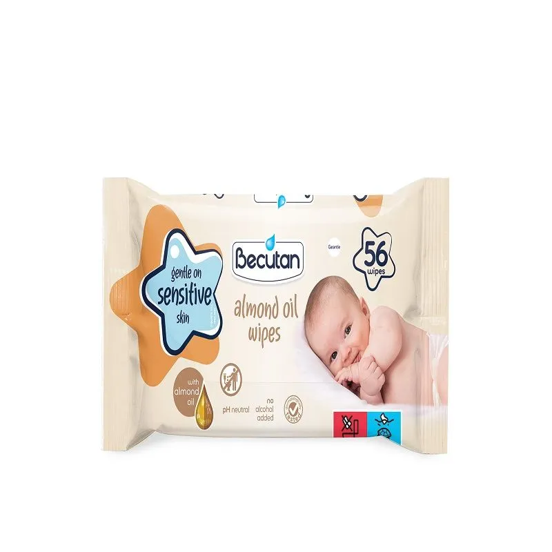 Becutan vlažne maramice badem 56/1