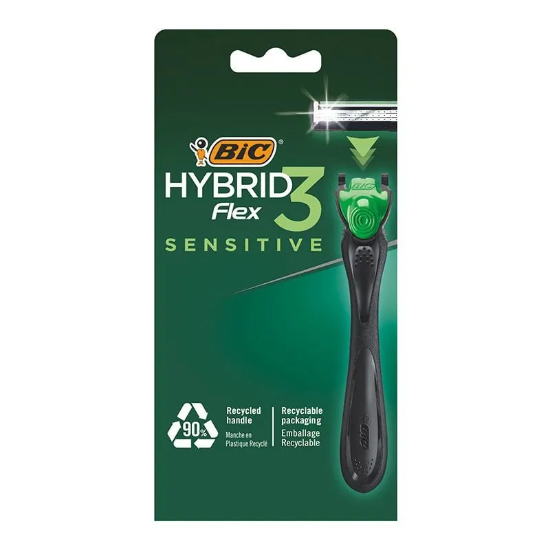 BIC Flex3 Sensirive Hybrid ručica + 4 dopune
