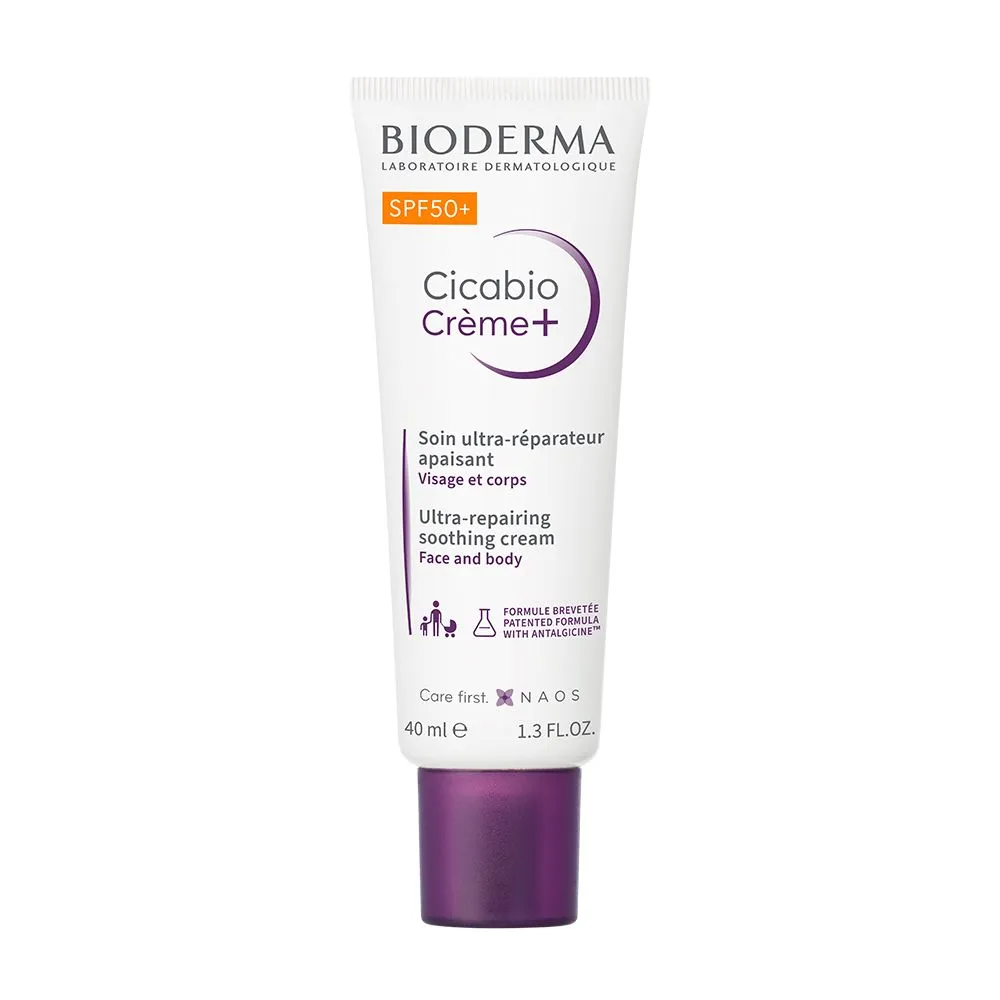 Bioderma CICABIO krema + SPF 50+, 40 ml